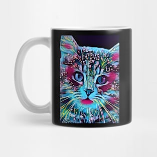 Blue Cat Treasure Mug